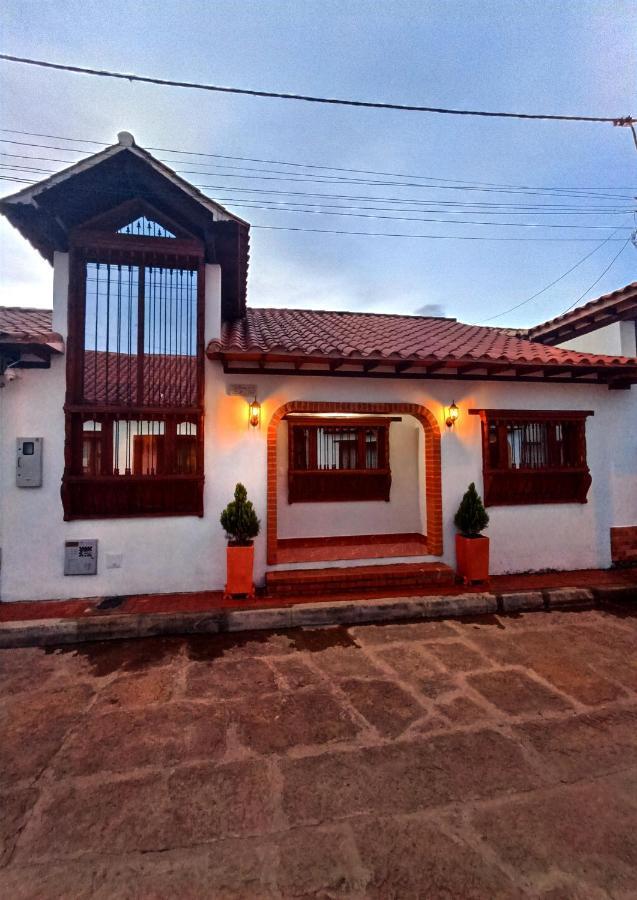 Apartahotel saquenzipá Villa de Leyva Esterno foto