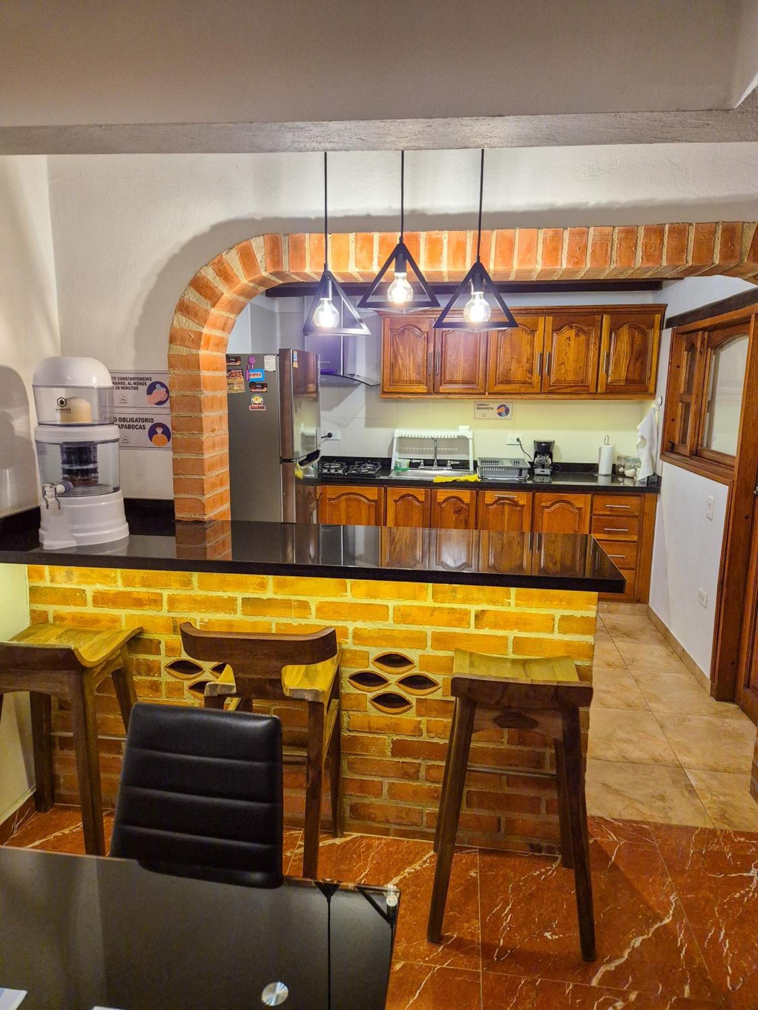 Apartahotel saquenzipá Villa de Leyva Esterno foto