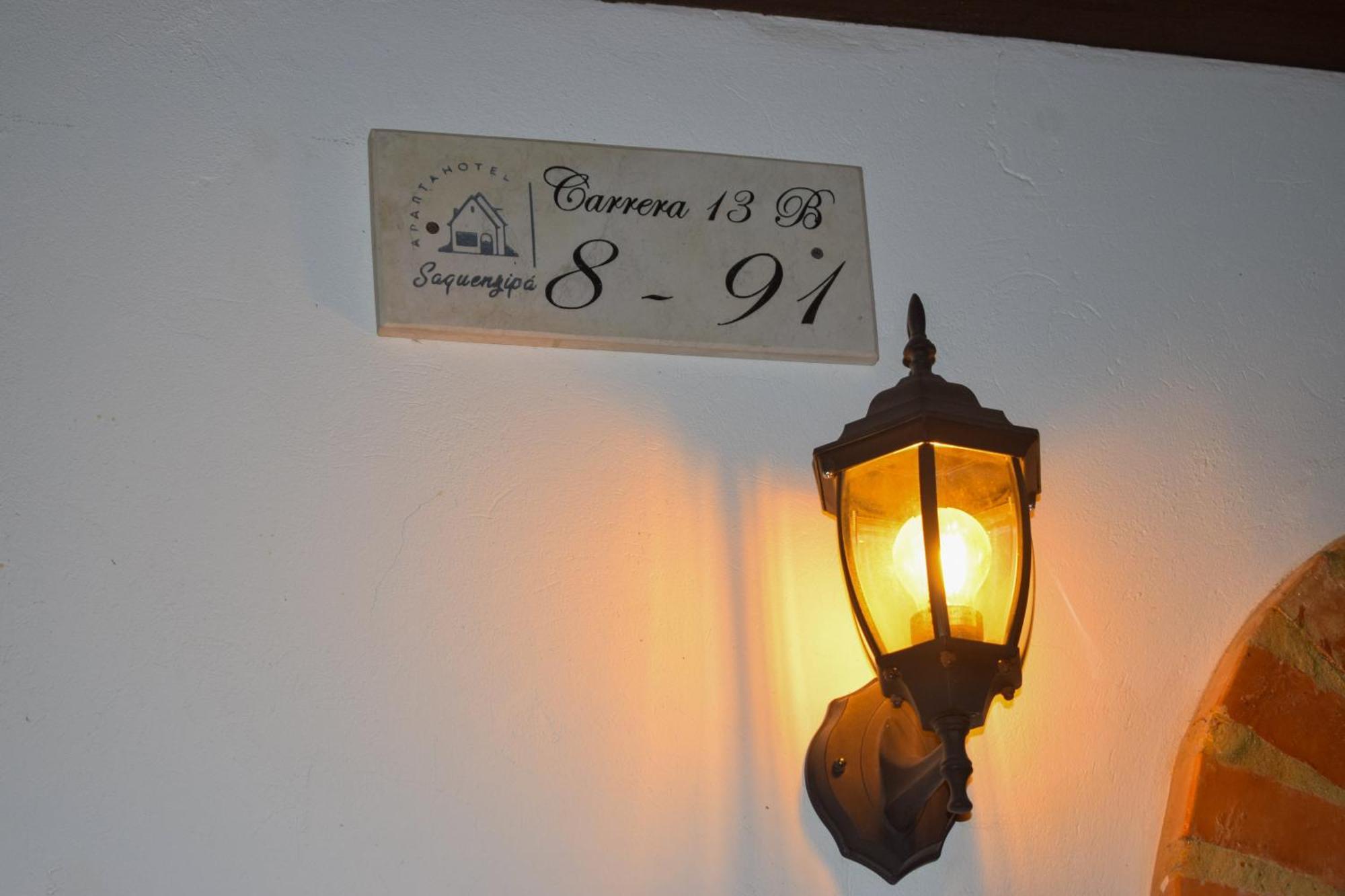 Apartahotel saquenzipá Villa de Leyva Esterno foto